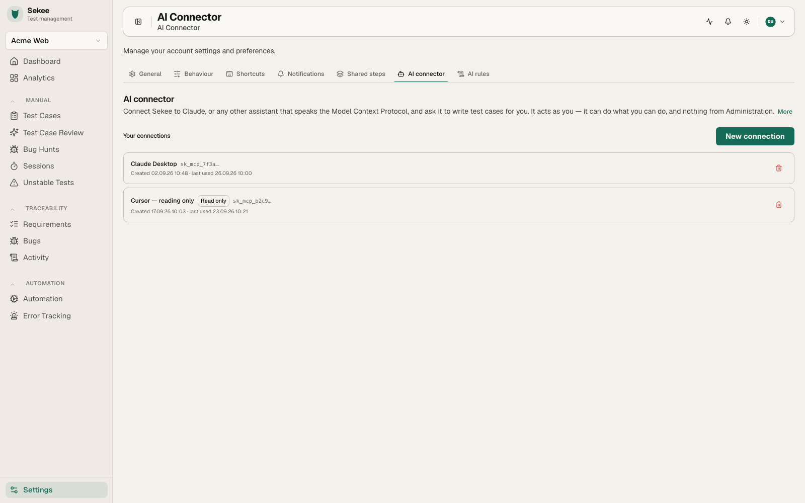 MCP server